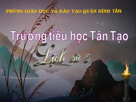 Bài giảng Lịch sử Lớp 5 - Bài: Chiến thắng Điện biên phủ trên không