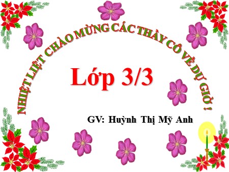 Bài giảng Tập đọc - Vẽ quê hương - tiếng Việt Lớp 3