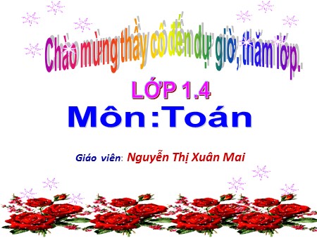 Bài giảng Toán Lớp 1 - Bài: Phép trừ trong phạm vi 6