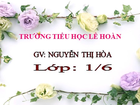 Bài giảng Tự nhiên xã hội Lớp 1 - Bài: Gia đình