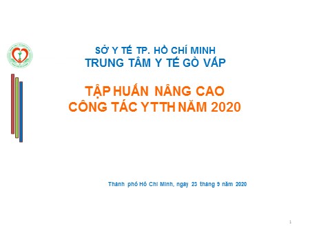 Tập huấn chuyên đề - Nâng cao công tác vệ sinh phòng học và học cụ trong trường học