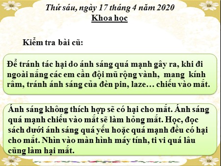 Bài giảng - Bài: Nóng, lạnh và nhiệt độ (kết hợp bài 50 và 51) - Khoa học Khối 4