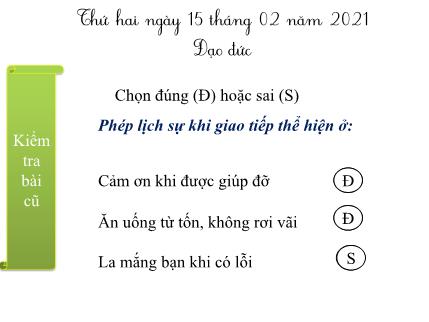 Bài giảng Đạo đức Lớp 4 - Bài 11: Giữ gìn các công trình công cộng
