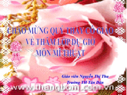 Bài giảng Mĩ Thuật 2 - Chủ đề 2: Sự thú vị của nét (Tiết 1)(Nguyễn Thị Thu)