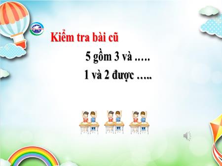 Bài giảng Toán 1 - Tiết 17: Luyện tập chung