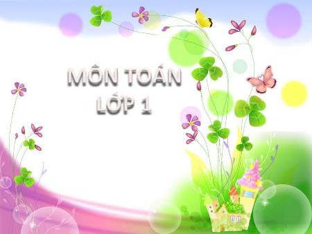 Bài giảng Toán 1 - Tuần 20, Chủ đề 6, Bài 21: Số có hai chữ số