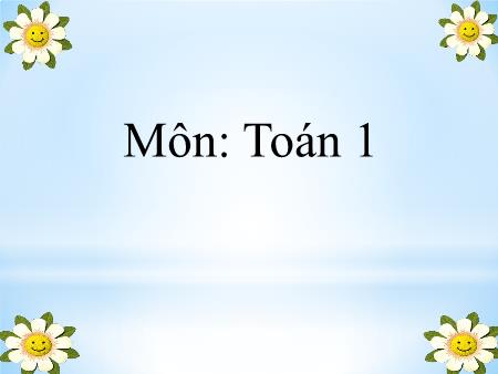 Bài giảng Toán 1 - Tuần 28, Tiết 82, Bài 32: Phép trừ số có hai chữ số cho số có hai chữ số (Tiết 1)