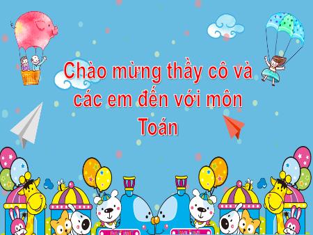 Bài giảng Toán 2 - Chủ đề 8, Bài 37: Phép nhân (Tiết 1)