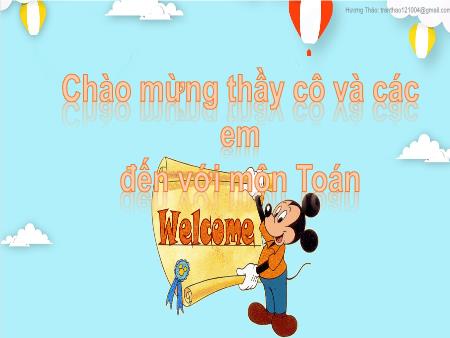 Bài giảng Toán 2 - Tuần 33, Bài 69: Ôn tập phép cộng, phép trừ trong phạm vi 100 (Tiết 2)